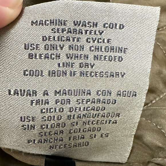 Levi’s Canvas Quilted Utility Trucker Jacket Brown Size XXL - Picture 8 of 11